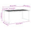 7 Piece Garden Dining Set Metal-1335245474