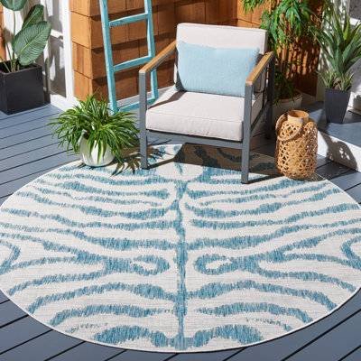 Emira Performance Animal Print Indoor/Outdoor Area Rug