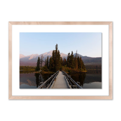 Bridge Pyramid Lake Print by Alexander Iby