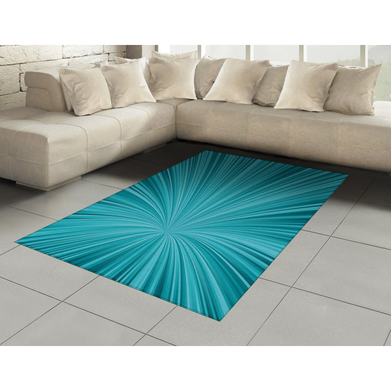 Groveland Abstract Area Rug, Rectangle 120 x 180cm