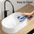 19 - 1/4″ Wide Oval Above Counter Vessel Sink, 12 3/8″ Deep, White Porcelain, Straight Line Texture And Strong Structure 19.66 In. Depth Countertop 12.39 Width, High Temperature Fired Non Absorbent