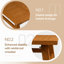 Table basse de patio en bois brun clair
