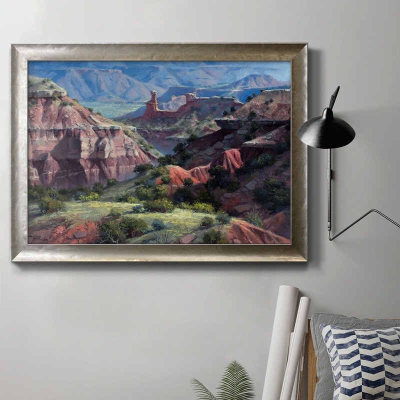 Toile encadrée classique de qualité supérieure Palo Duro - prête à être accrochée, H 18 po x l 27 po