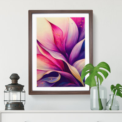 Abstract Flower No.1 - Framed Print