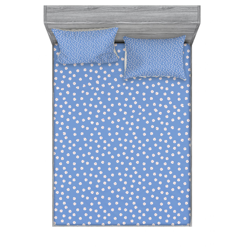 Microfiber Sheet Set, Queen Sheet Set with Fitted Sheet