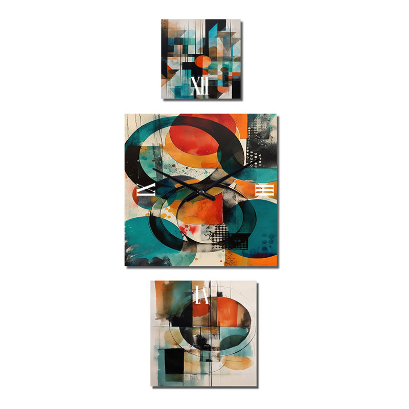 Rinkins Metal Wall Clock