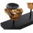 12.15'' H Wood Tabletop Candelabra