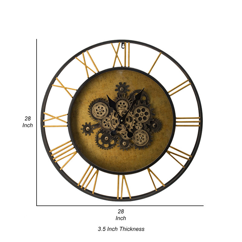 Iron Wall Clock