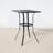 Jayc Metal Patio Bar Table with 1.65" Umbrella Hole