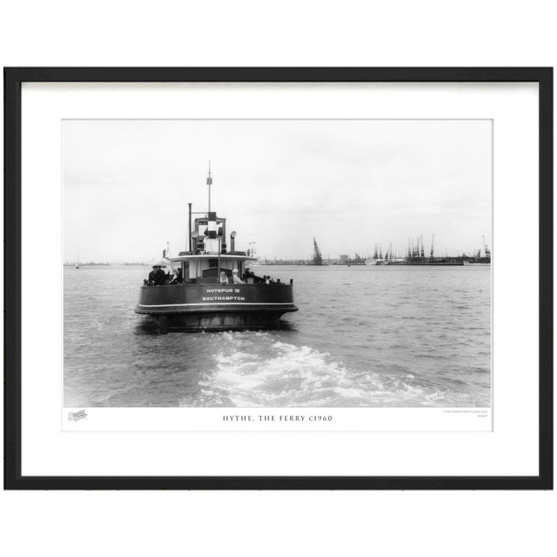 Hythe, The Ferry C1960 by Francis Frith - Single Picture Frame Print, 28cm H x 36cm W x 2.3cm D