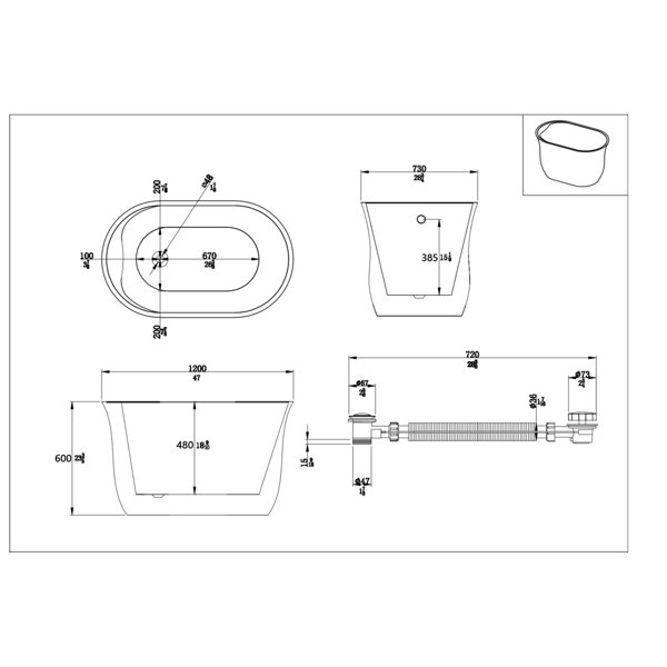 Dimensions du produit