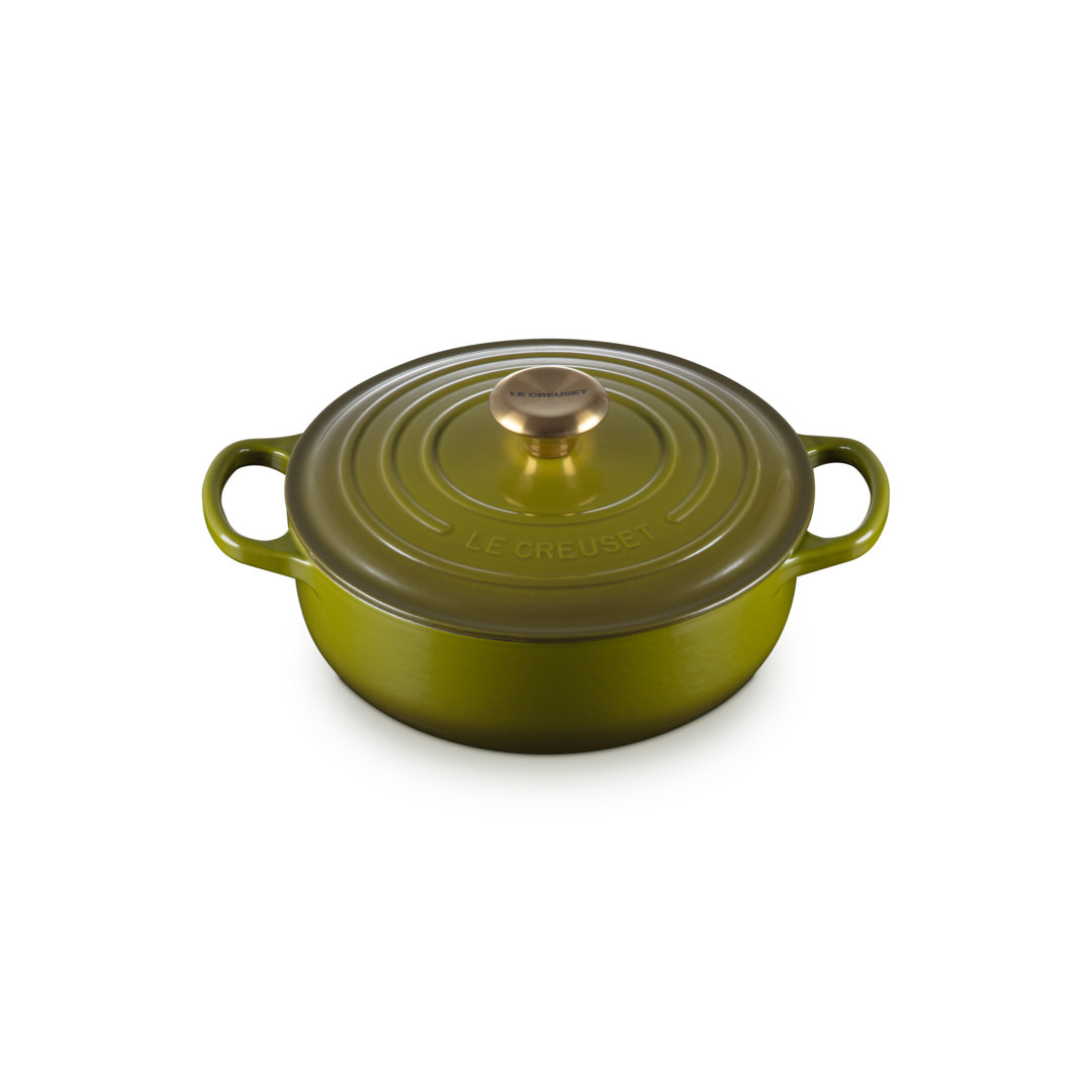 Le Creuset Signature Enameled Cast Iron 3.5 Qt Round Sauteuse with Lid Le Creuset 