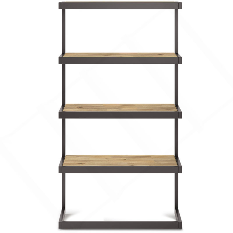 Bookcase - Distressed Golden Wheat