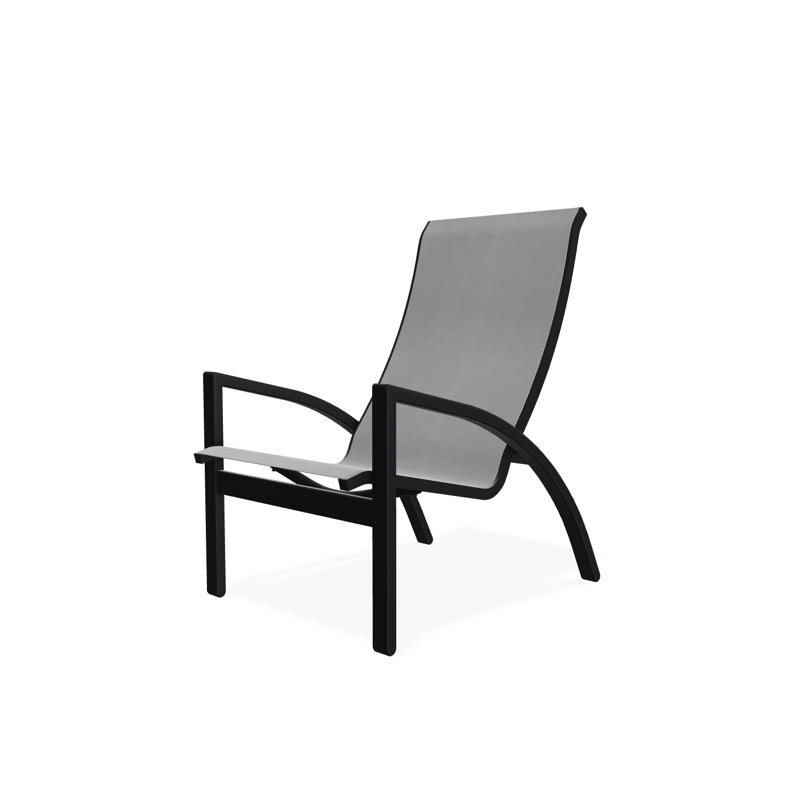 Fauteuil Kendall, Noir, noir, noir, noir, Alliage Sunbrella®
