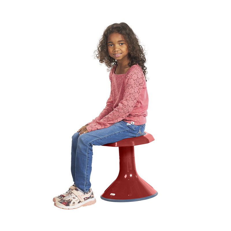 Tabouret ECR4Kids ACE, 15", Rouge
