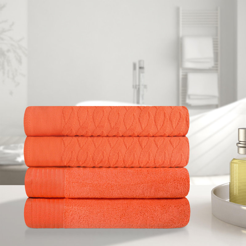 Ensemble de 4 serviettes de bain Nisswa, Éclat de braises