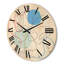 Horloge murale papillon-63891372