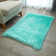 Enrica Soft Fluffy Light Green Area Rug