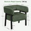 Upholstered Corduroy Armchair-1614086934