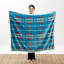 Jeté turquoise Southwest Plush