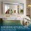 Miroir de salle de bain mural Llesenia-184043335-184043339-179273157