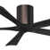 60" Irene 5-Blade Hugger Ceiling Fan with Wall Remote