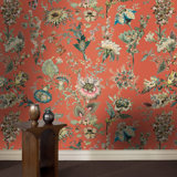 Flora Fantasia 9.84" L x 70.87" W Wallpaper Roll