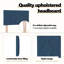  Headboard Wall-Mounted Geometric Manual Velvet-703400437-703400439