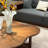 Hexagon Wood Coffee Table