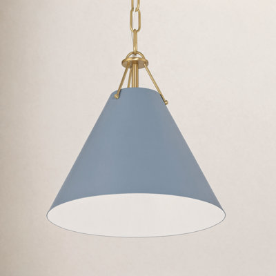 Kinston 1-Light Metal Cone Pendant