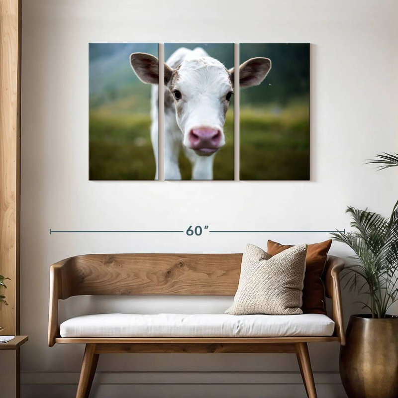 Petite vache, H 28 po x l 45 po