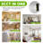 6 in. Selectable 12 W Air-Tight IC Rated LED Canless Standard Recessed Lighting Kit