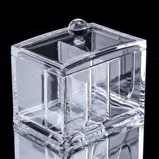 Rangement de cosmétiques pour comptoir de salle de bain double