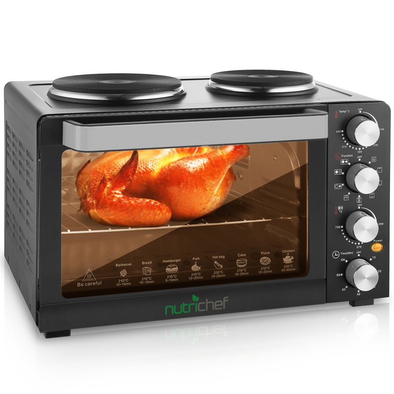 NutriChef 120 1500 Watt Countertop Convection Oven