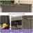 260 Gallon Resin Outdoor Deck Box-107364207