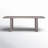 Aerilyn Rectangular Eucalyptus Outdoor Dining Table , 36'' in. W 82'' in. D