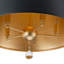 Luminaire suspendu style cône à 5 lumières