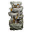 Glines Outdoor Weather Resistant Cascade Fountain with Light