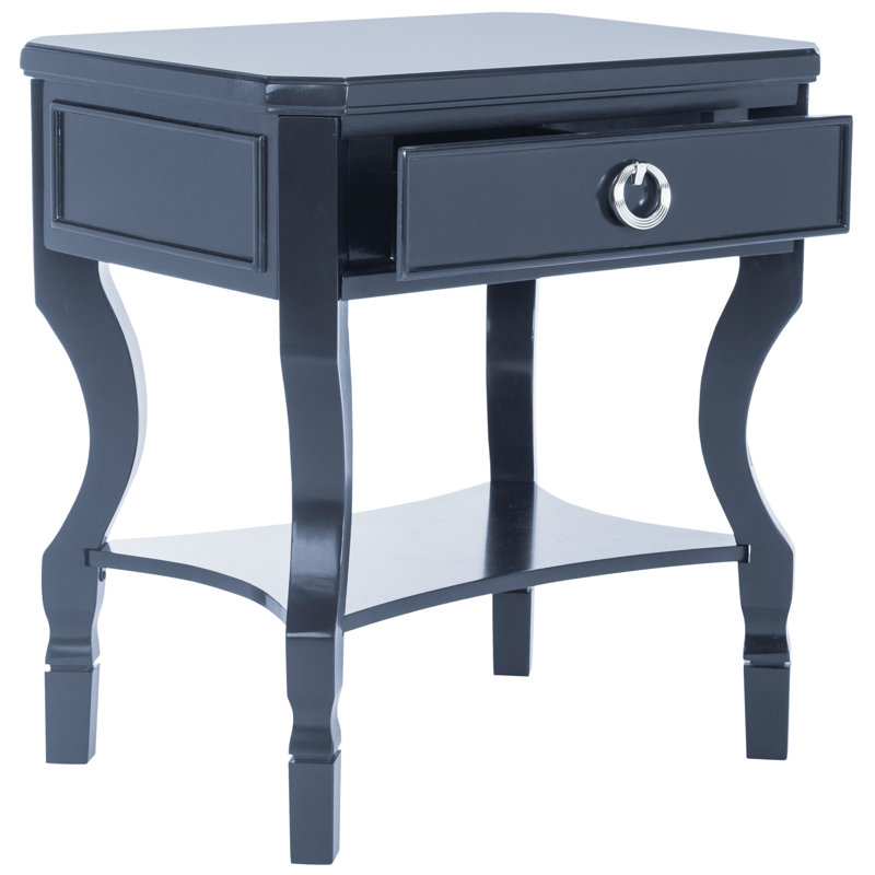 Table de chevet 24 po Elegant Desirat, Bleu marine