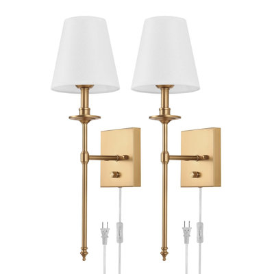 Plug in Wall Light Sconces Wall Decor