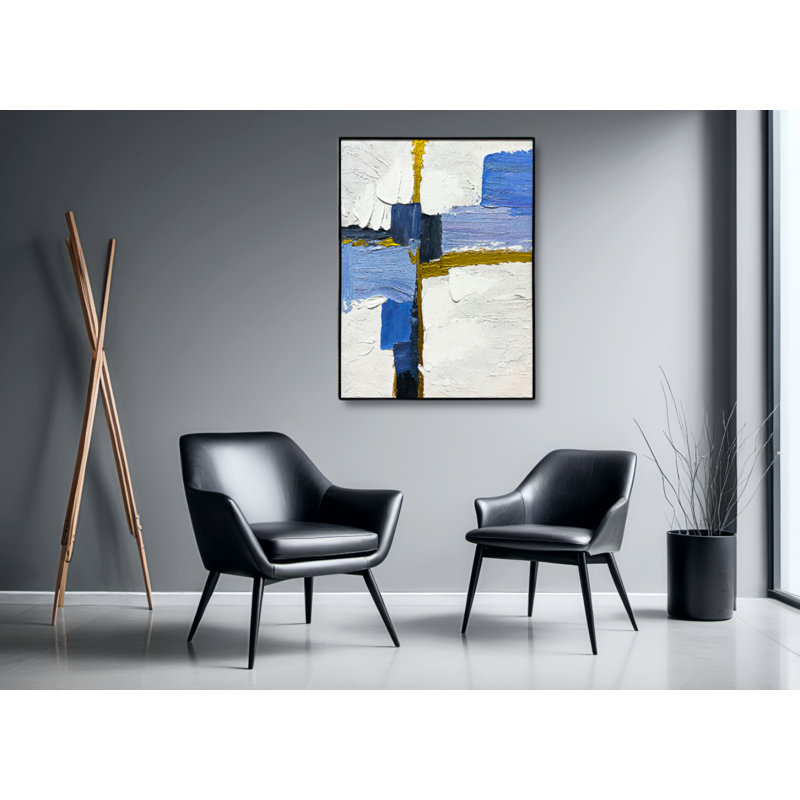 Cubical - Single Picture Frame Print on Canvas