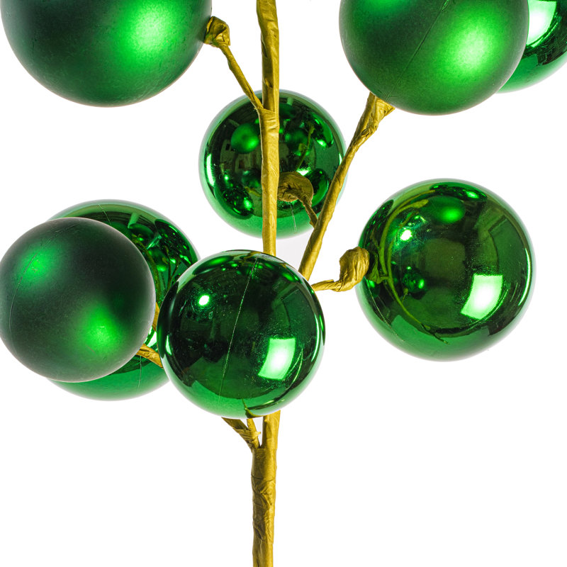  Vaporisateur d'ornement boule d'or 30 po., Doré