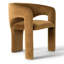 Ensemble de 4 chaises de salle à manger Modern Velvet-166750283
