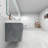 84'' Double Bathroom Vanity with Acrylic Top-1323390679