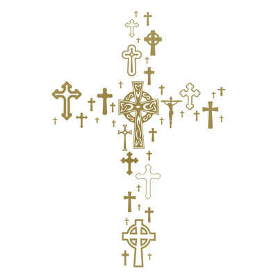 Religious & Spiritual Non-Wall Damaging Wall Decal