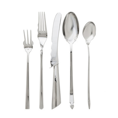 Ricci Argentieri Via Veneto Stainless Steel Flatware Set