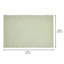 Ensemble de 3 serviettes de cuisine Waffle Weave - vert réséda-116129919