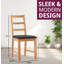 47cm H Fabric Upholstered Ladder Back Side Chair-33220605