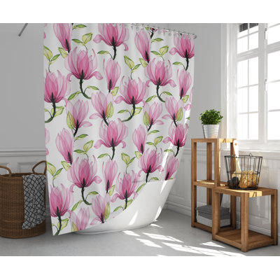 Gurash Floral Shower Curtain