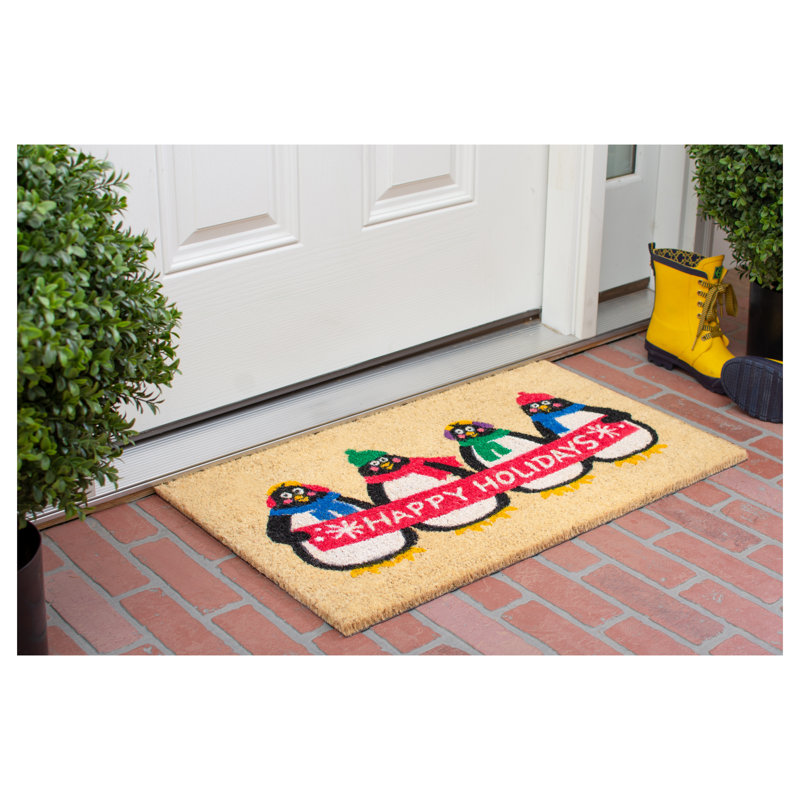 Non-Slip Christmas Outdoor Doormat